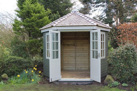 hexagonal summer houses for garden